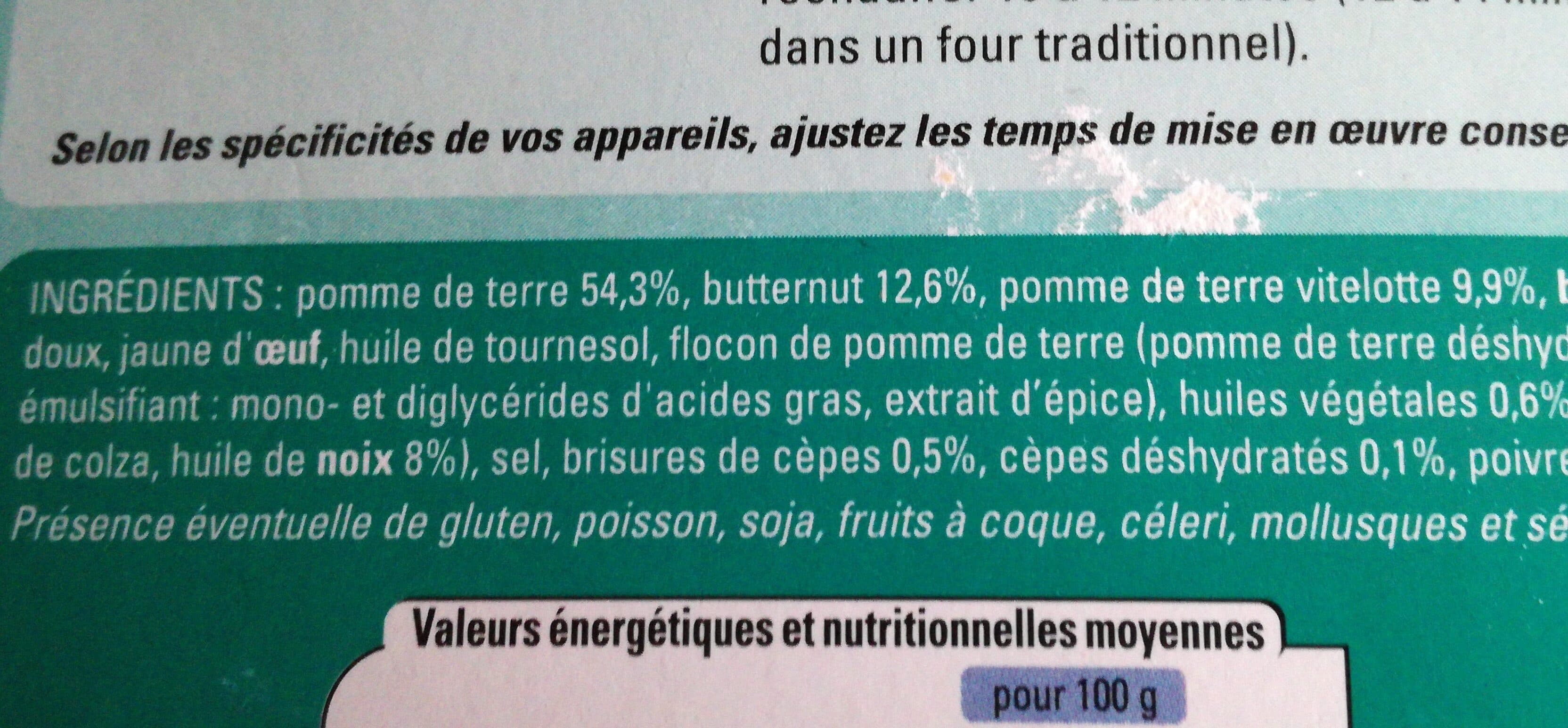 Thiriet Légumes duchesse en couleur packshot