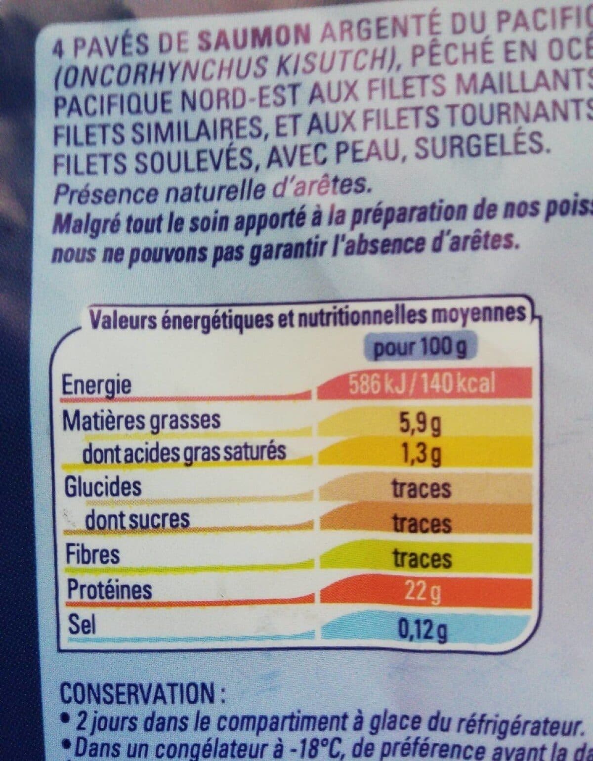 Thiriet Pave saumon argente du pacifique packshot