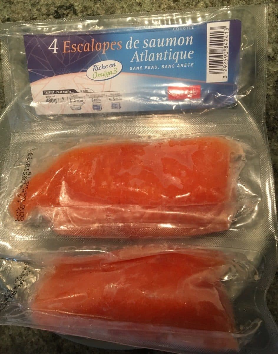 Thiriet Escalopes De Saumon Atlantique packshot
