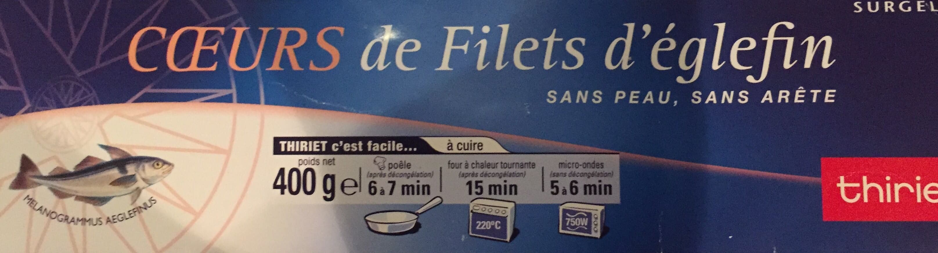 thiriet Coeurs de filets d'églefin packshot