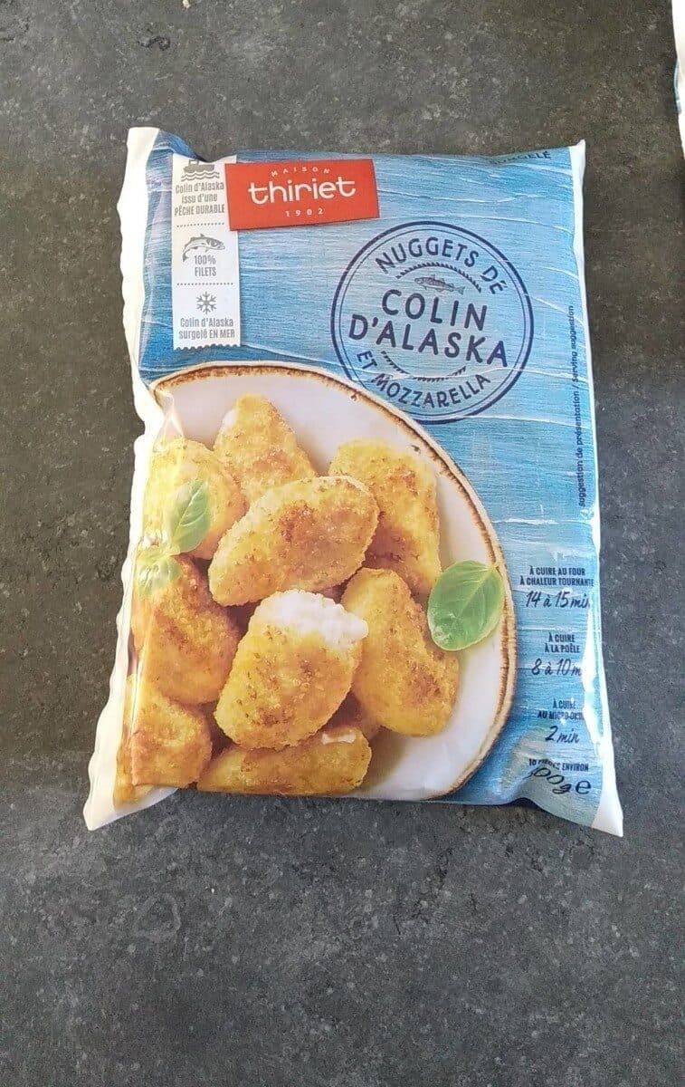 Thiriet Nuggets de colin d'Alaska et mozzarella packshot