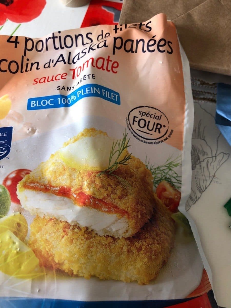 Thiriet Panées de Colin d'alaska packshot