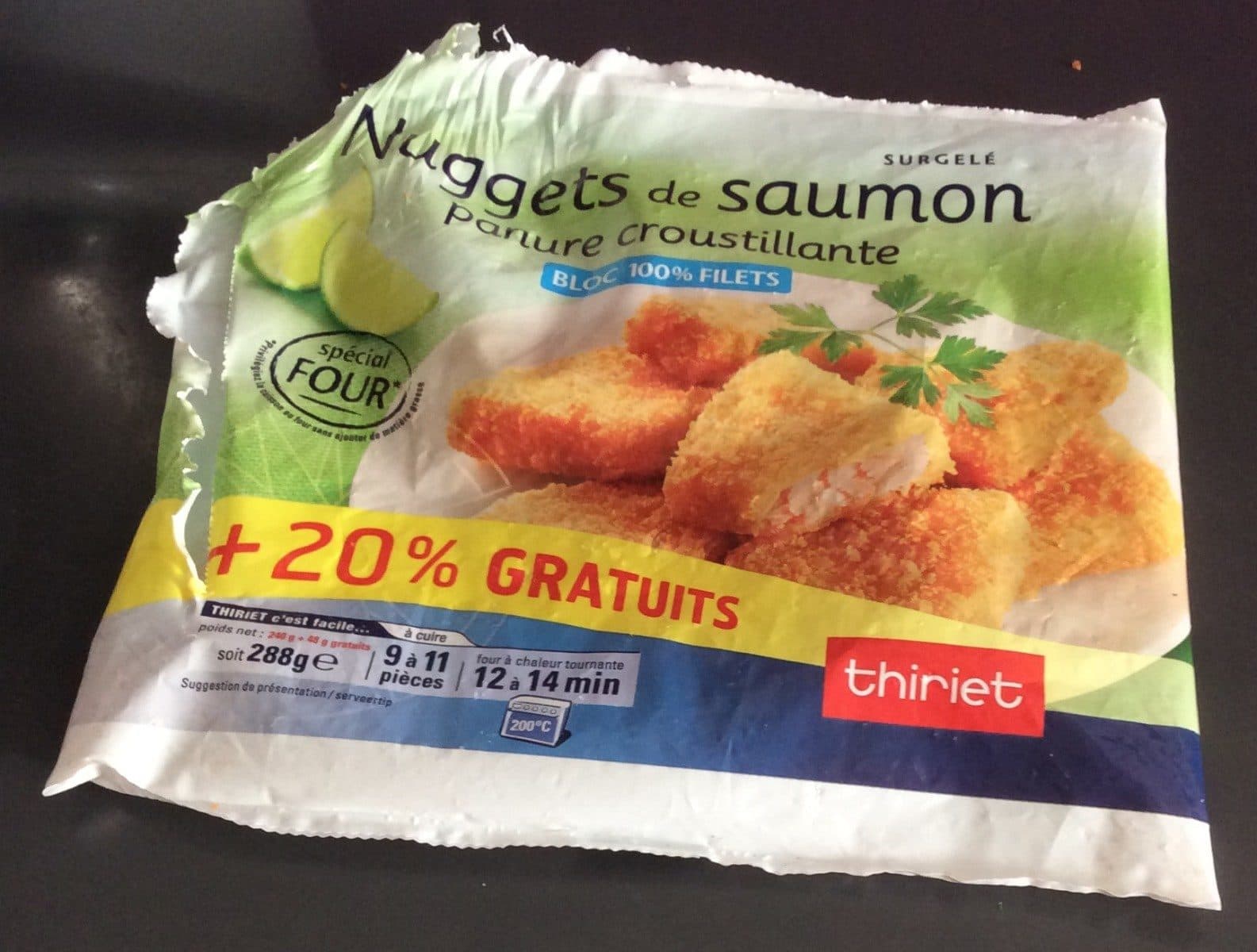 Thiriet Nugget de saumon packshot
