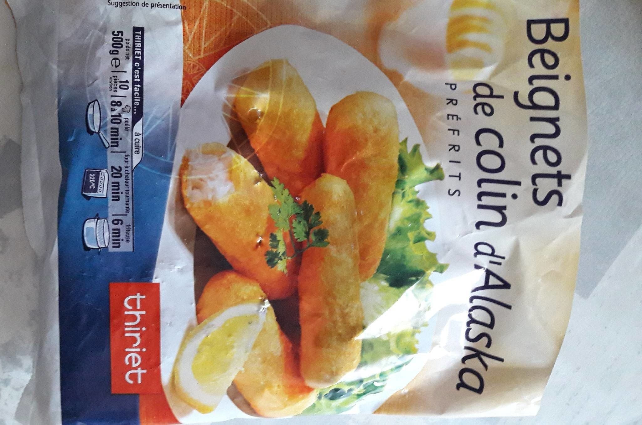 Thiriet Beignets de Colin d'alaska packshot