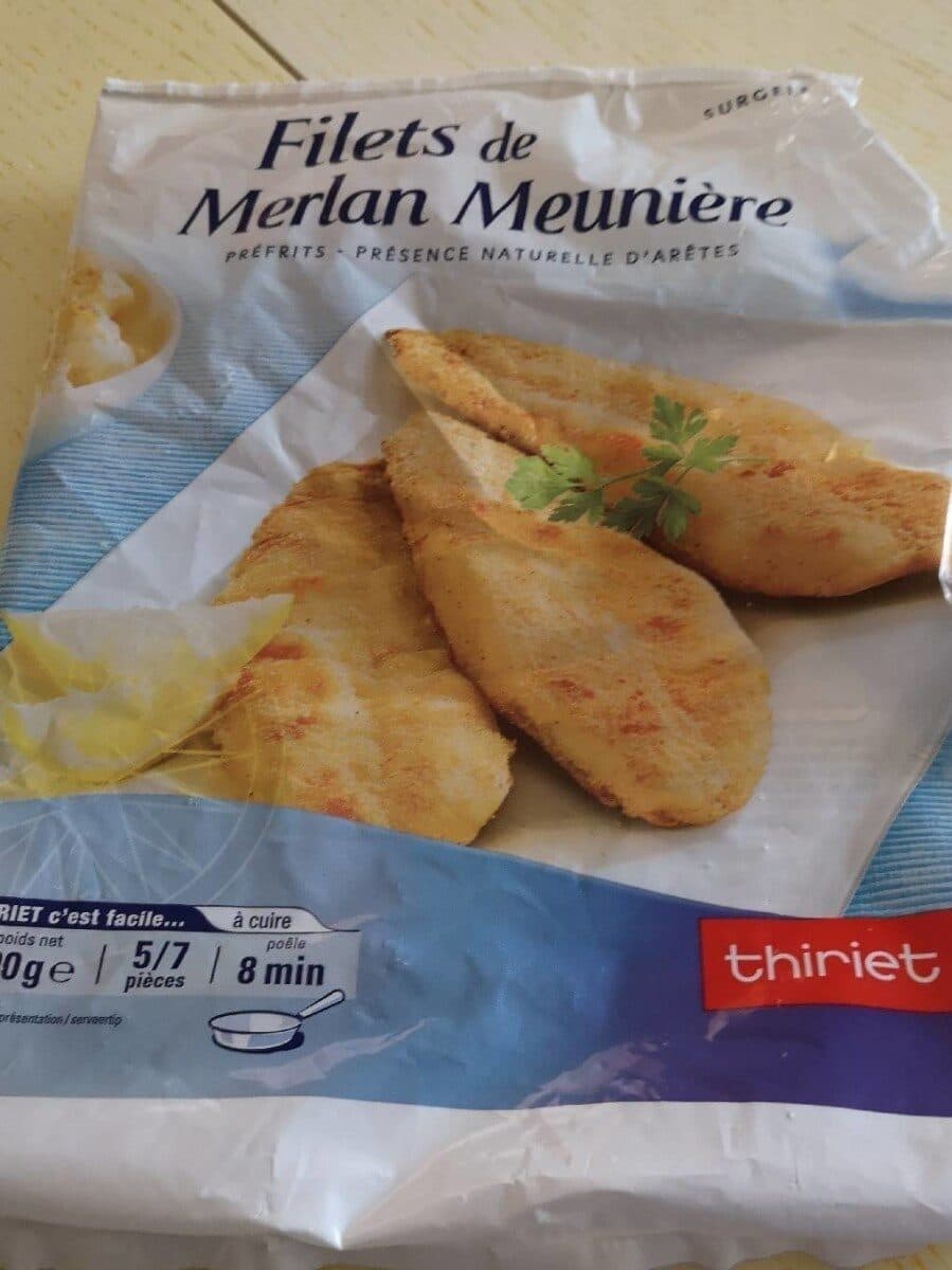 Thiriet Filet de merlan meunière packshot