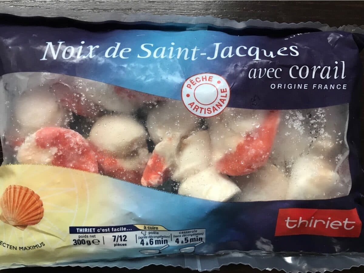 Thiriet Noix de saint jacques packshot