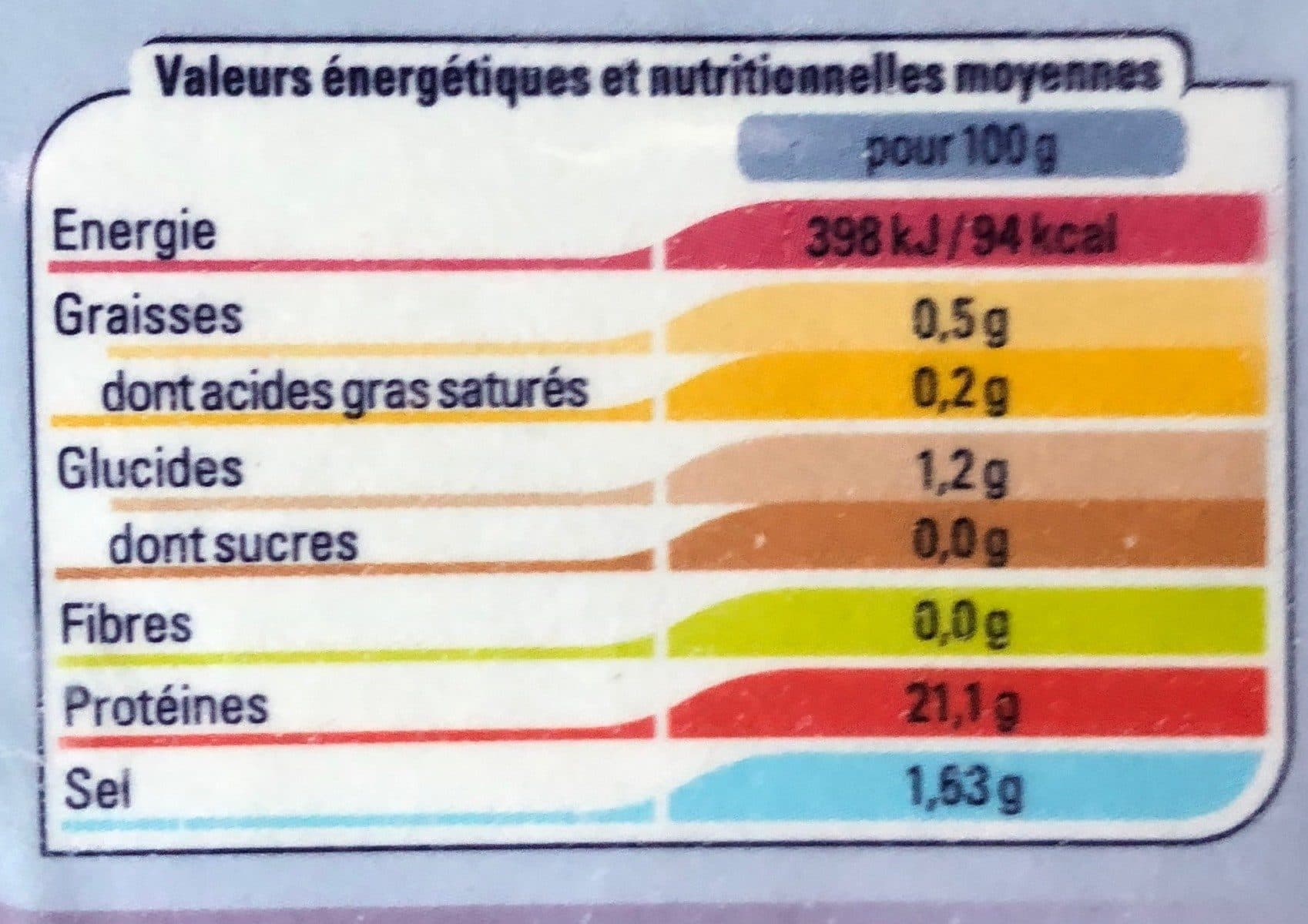 Thiriet Crevette entieres cuites packshot