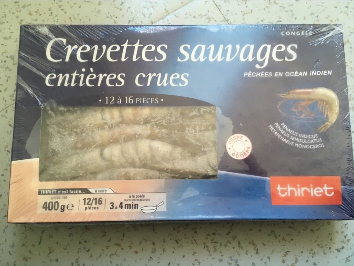 Thiriet Crevettes sauvages packshot