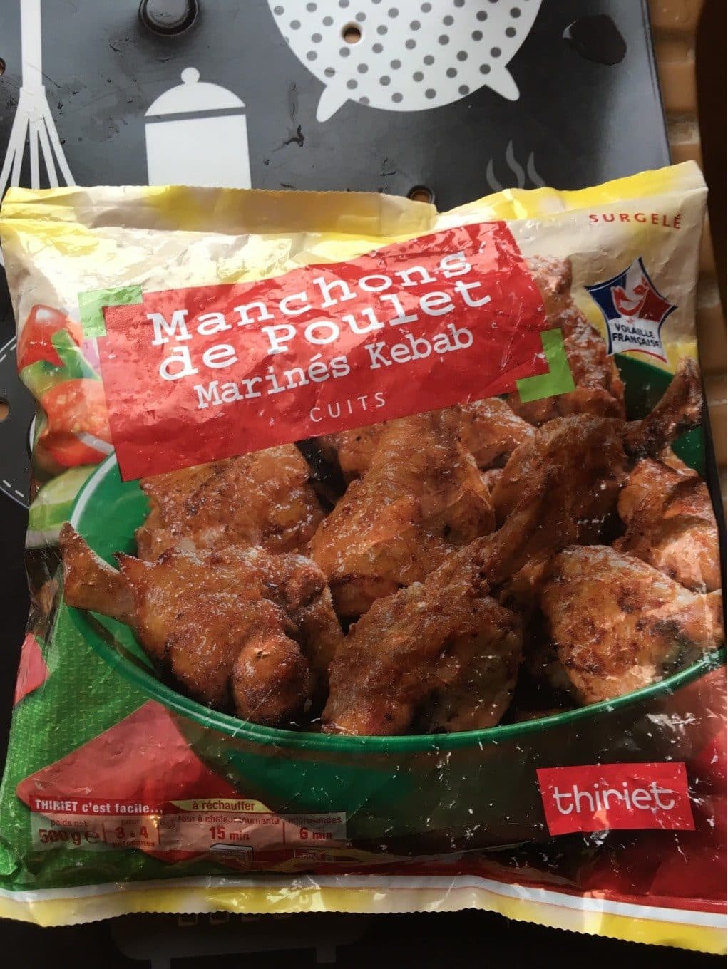 Thiriet Manchons de poulet marinés kebab packshot