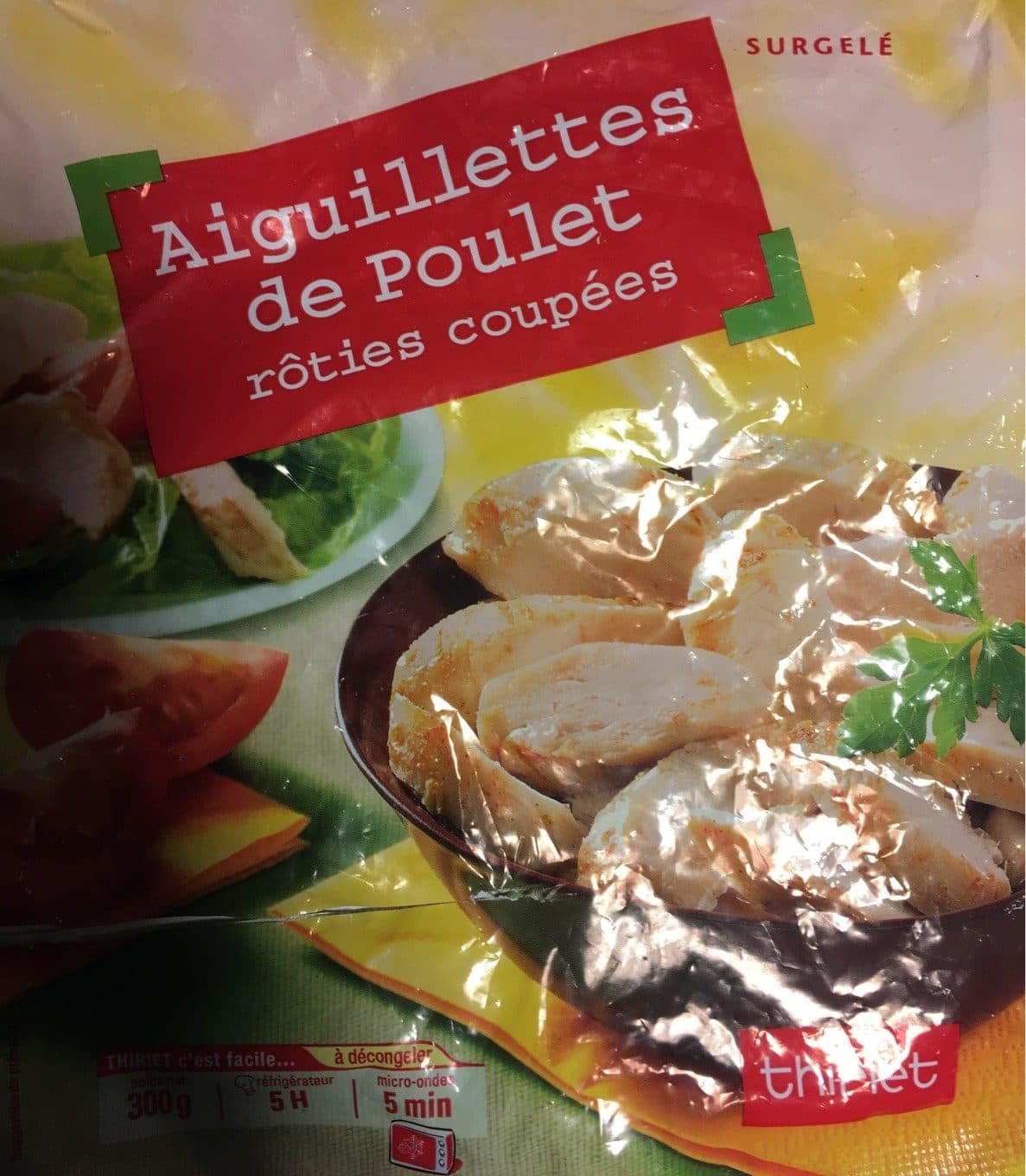 Thiriet AIGUILLETTES POULET Rôties coupées packshot