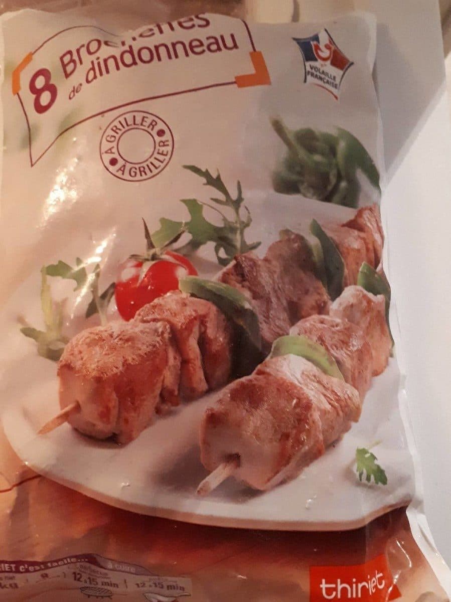 Thiriet 8 Brochettes de Dindonneau packshot