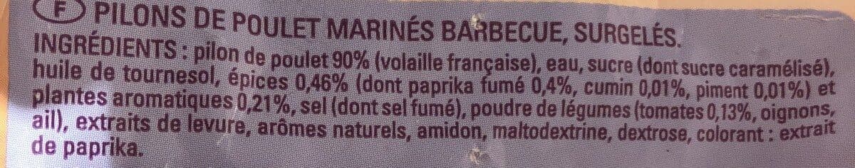 Thiriet Pilons de poulet marinés barbecue packshot