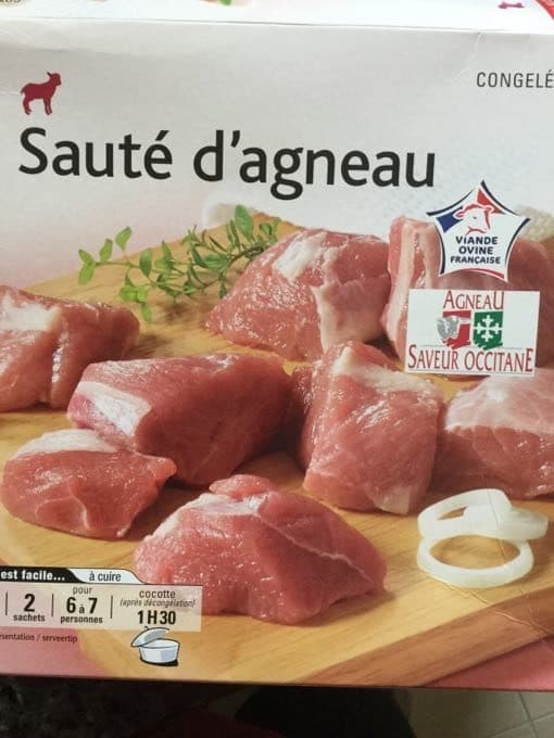 Thiriet Saute D'agneau packshot