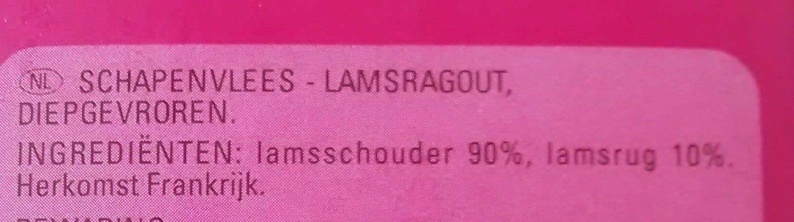 Thiriet Saute D'agneau packshot