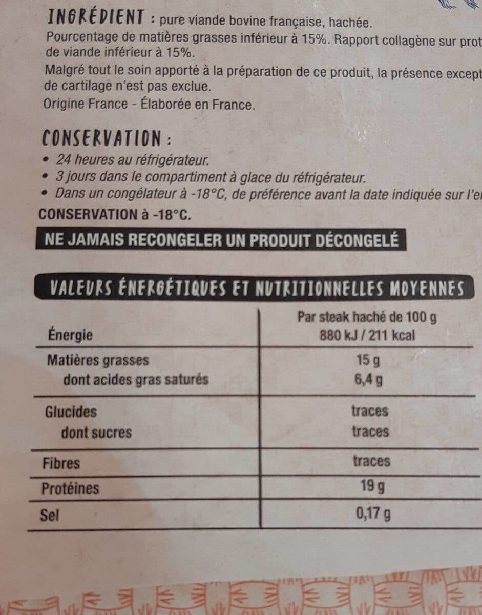 Thiriet Steak haché packshot