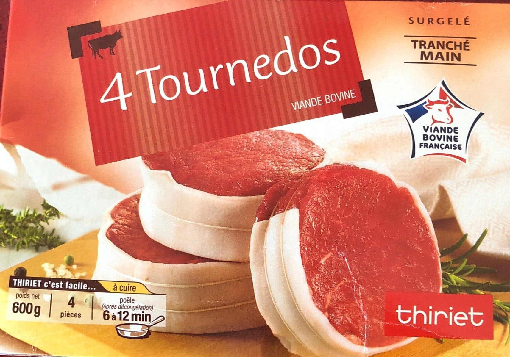 Thiriet 4 Tournedos packshot