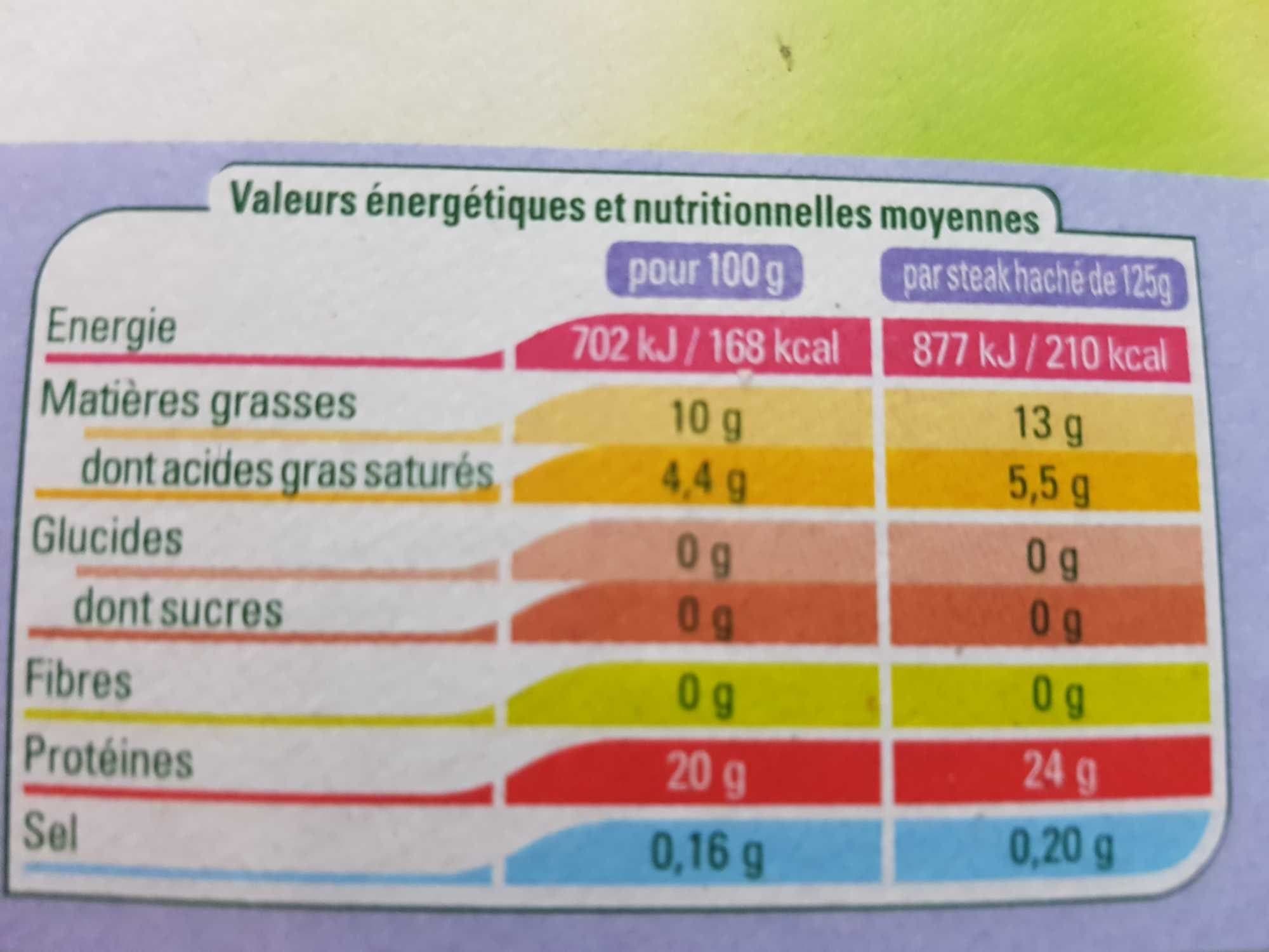 Thiriet Steaks hachés pur bœuf bio packshot