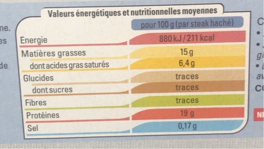 Thiriet Steak Haché Pur Boeuf 15% MG packshot