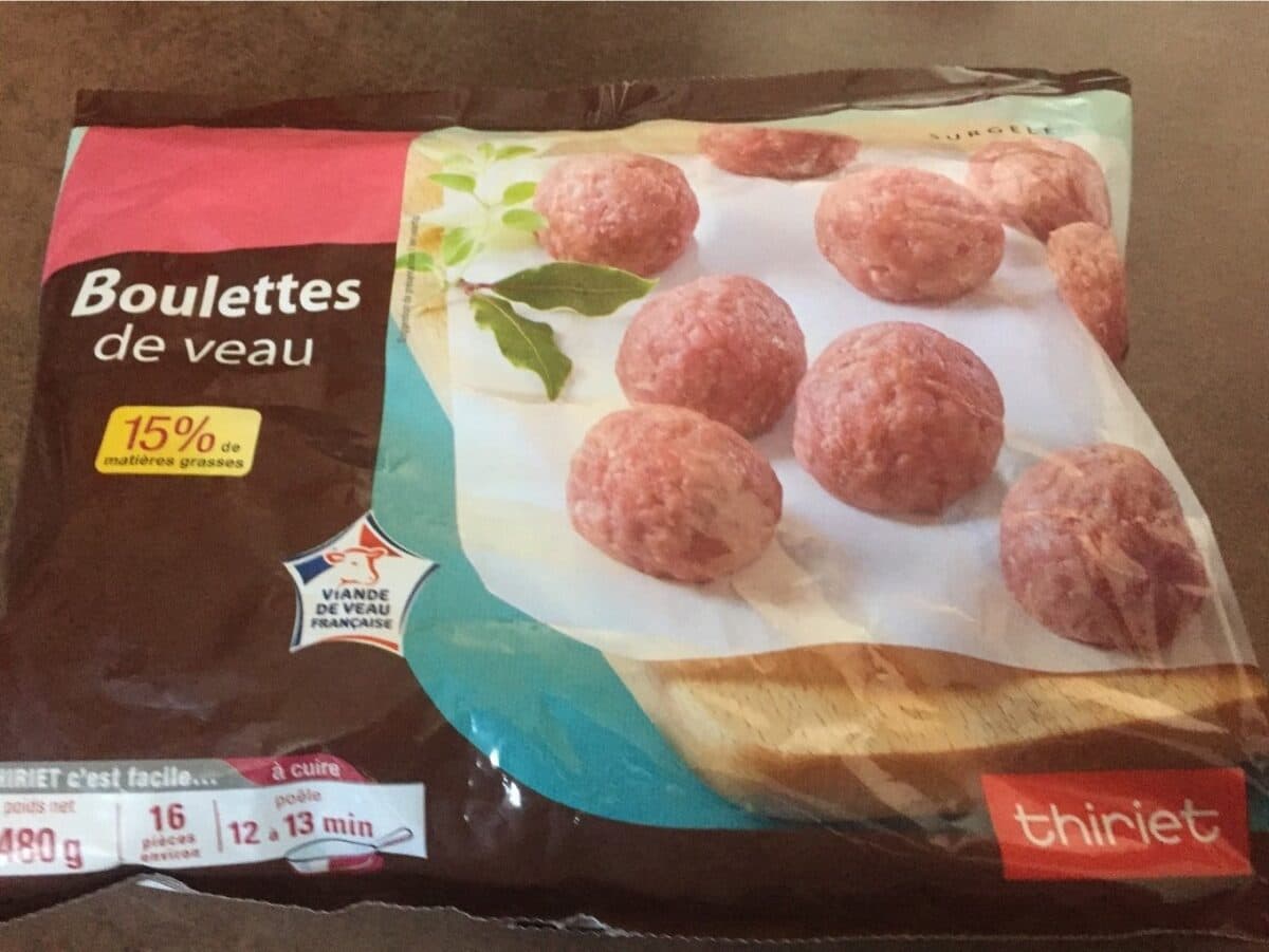 Thiriet Boulettes de Veau packshot