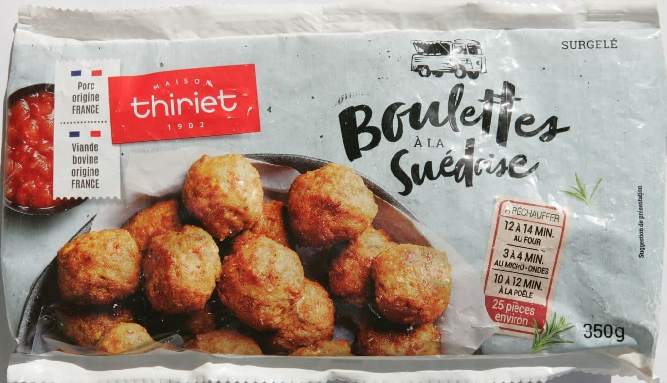 Thiriet Boulettes suédoises packshot