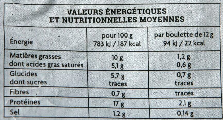 Thiriet Boulettes suédoises packshot