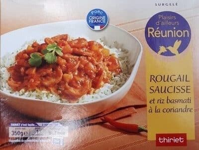 Thiriet Rougail Saucisse et Riz Basmati packshot