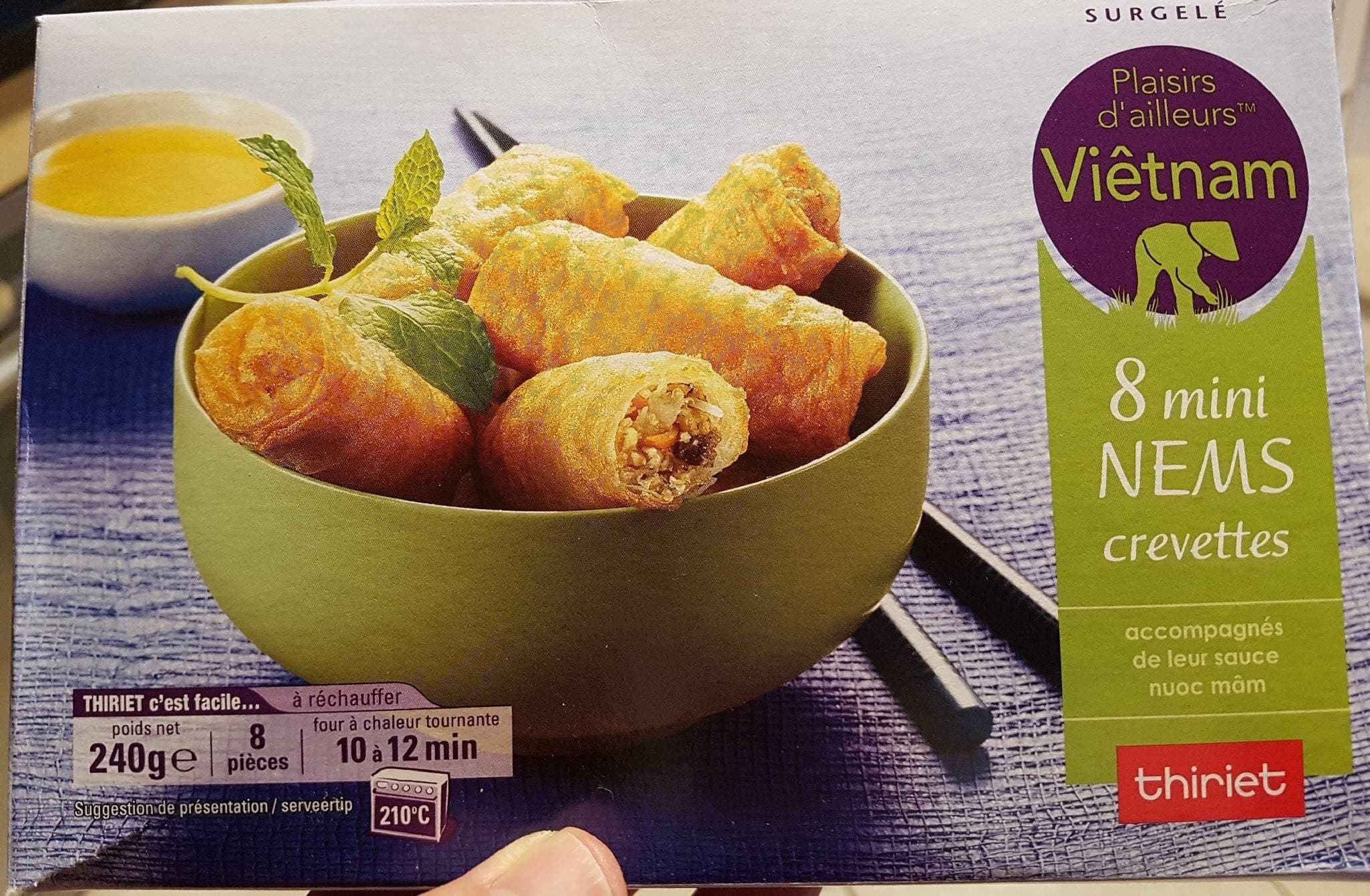 Thiriet Nems crevettes packshot