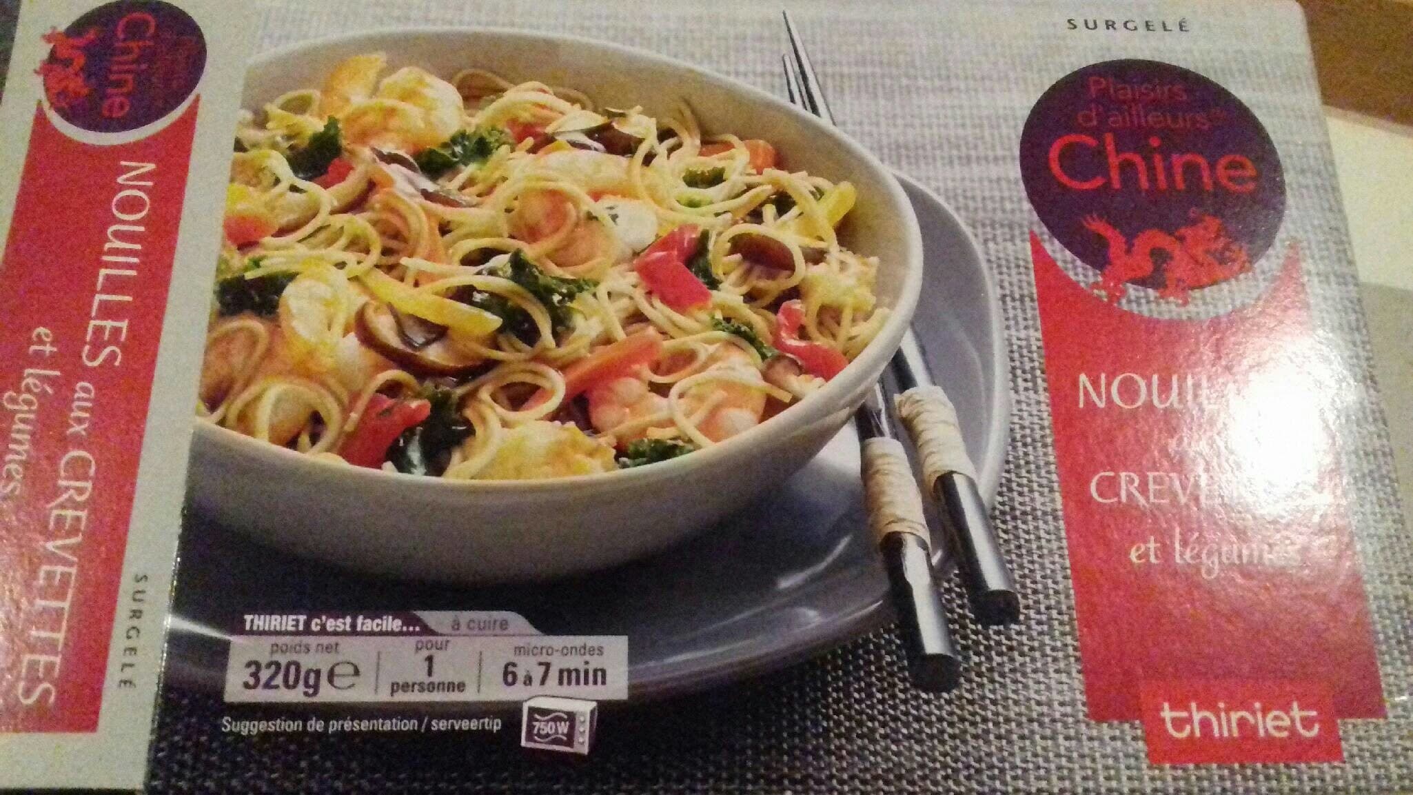 Thiriet Nouilles aux crevettes et légumes packshot