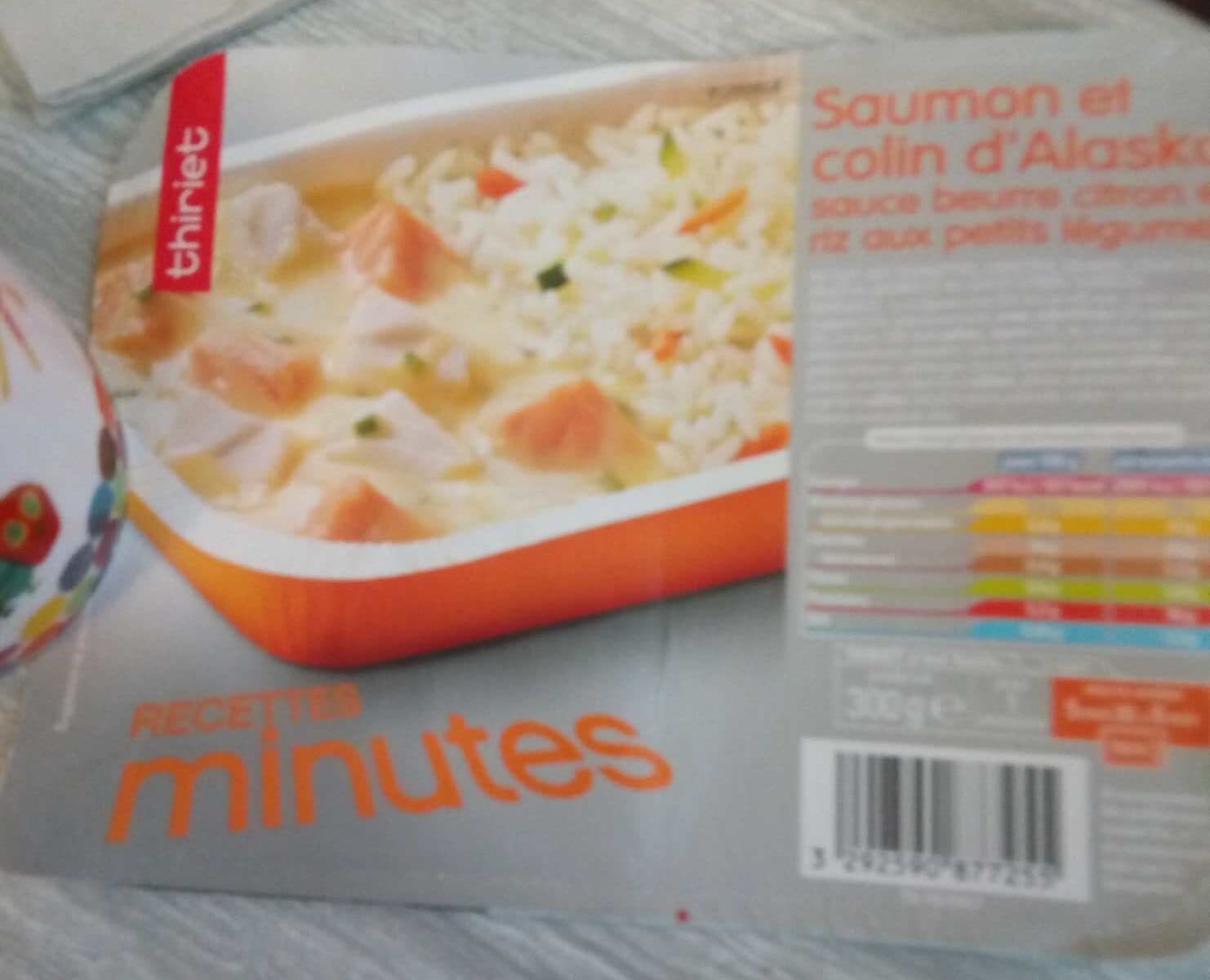Thiriet Saumon Et Colin d'Alaska packshot