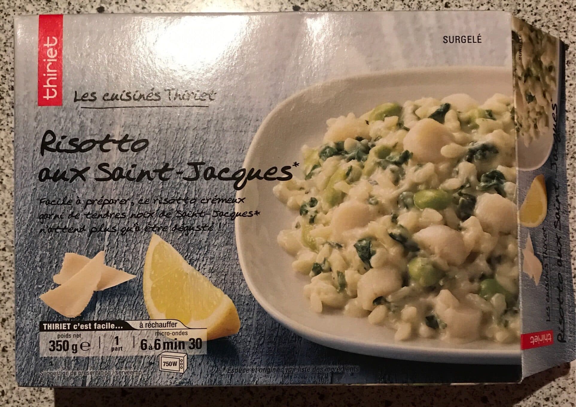 Thiriet Risotto aux Saint-Jacques packshot