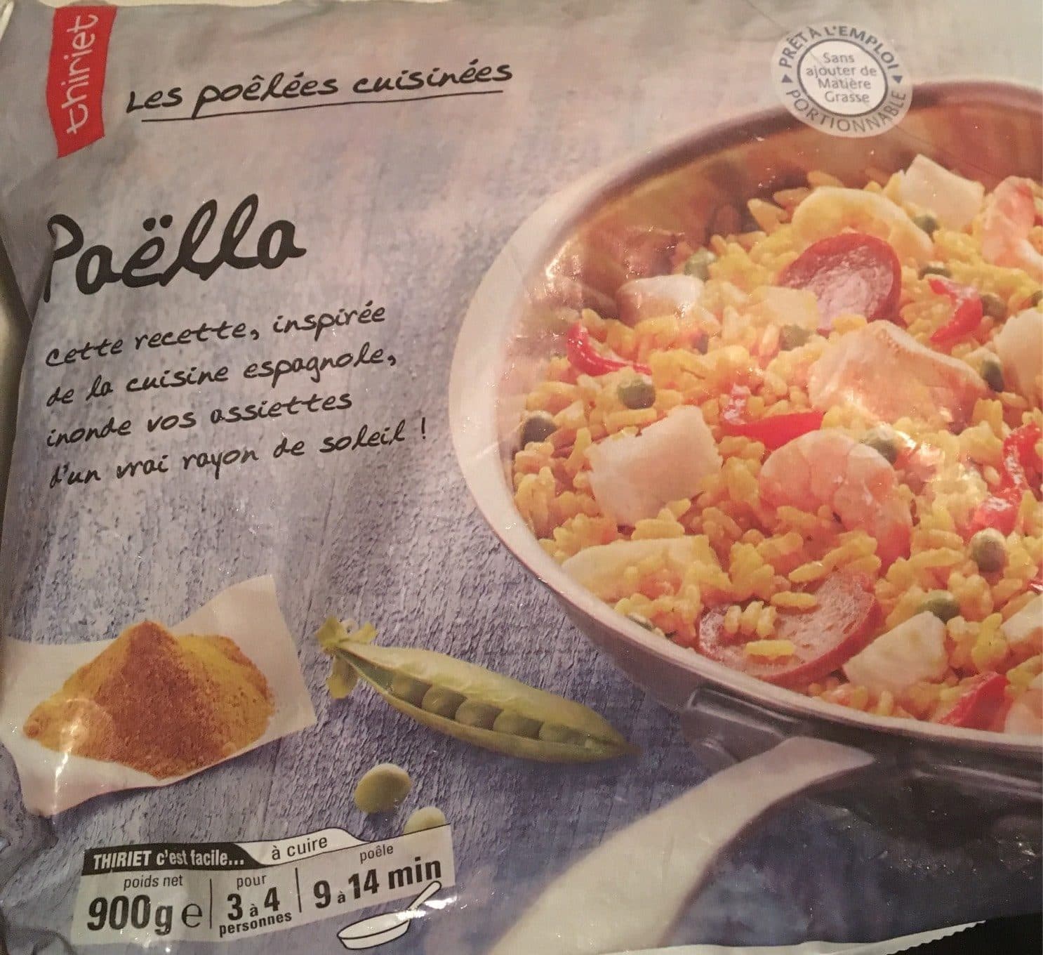 Thiriet Paella packshot