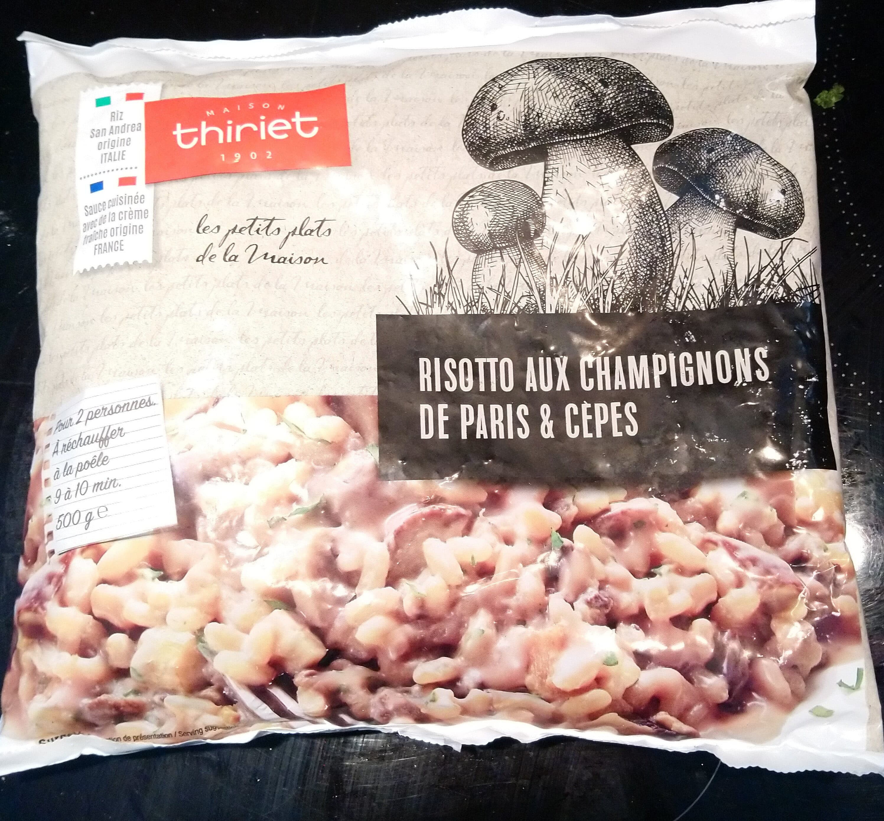 Thiriet Risotto aux cèpes packshot