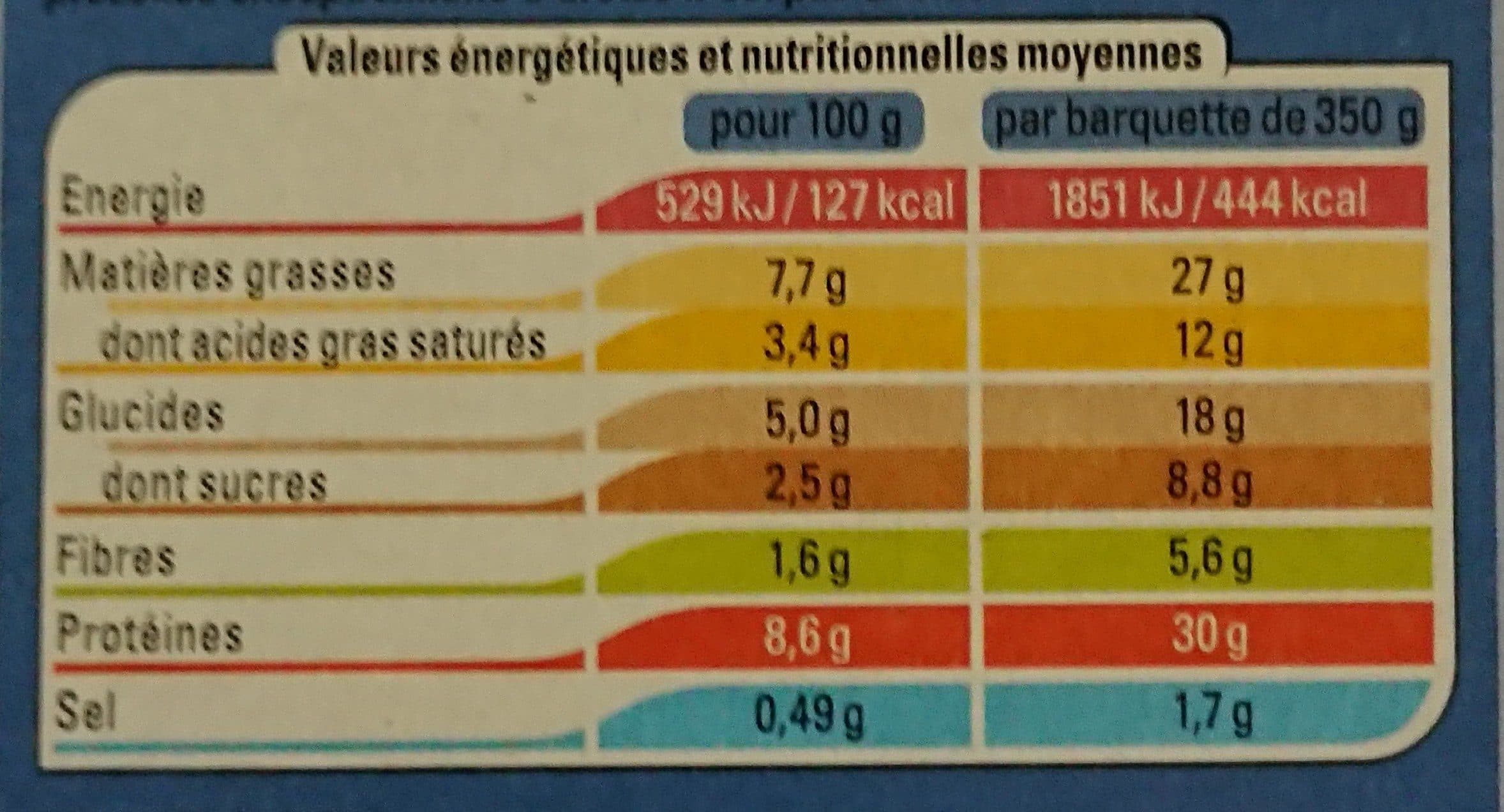 thiriet Gratin de poireaux au saumon packshot
