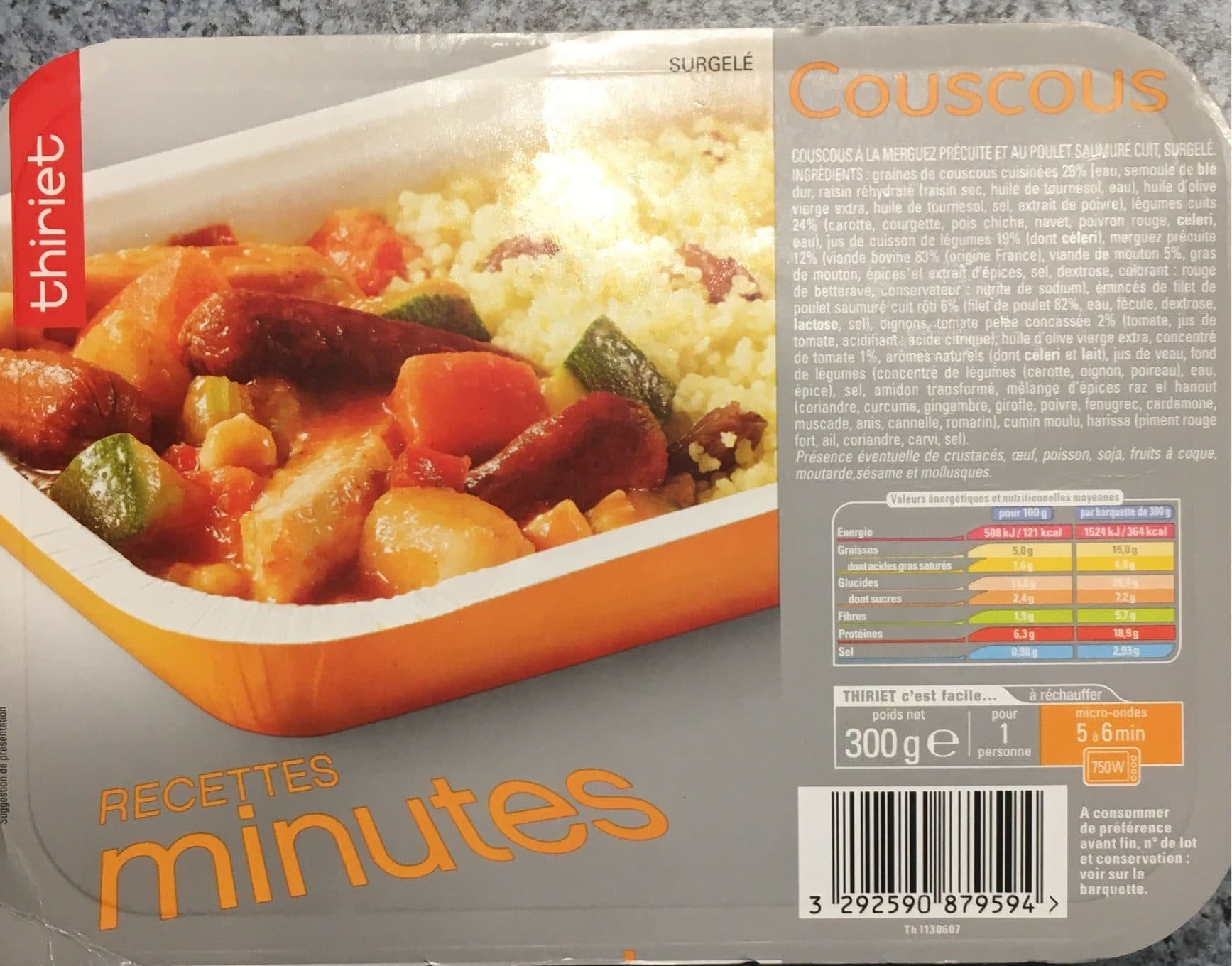 Thiriet Couscous packshot