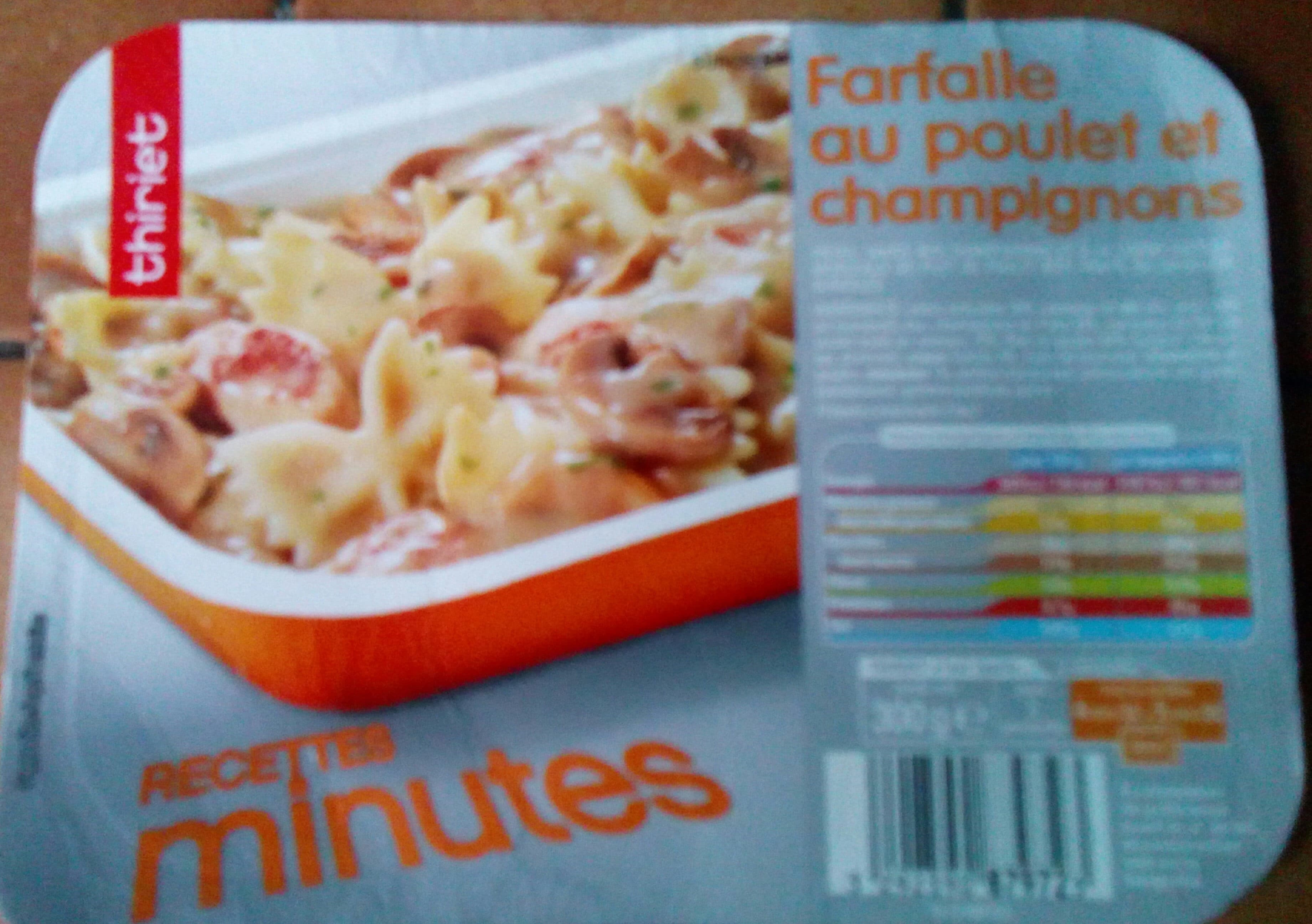 Thiriet Farfalle au poulet et champignons packshot