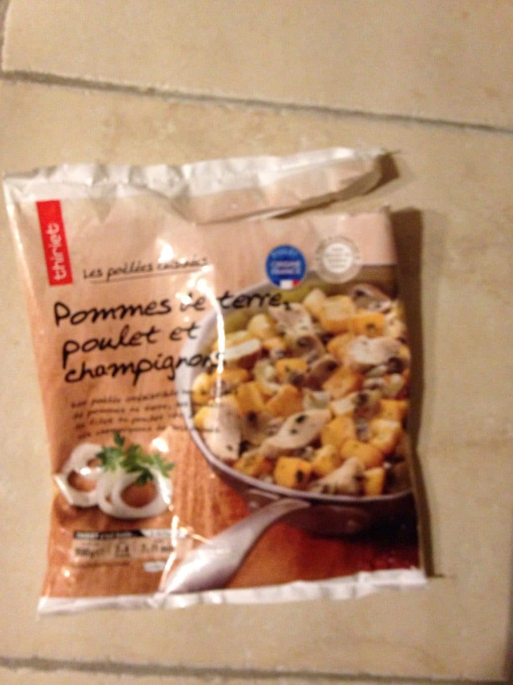 Thiriet Pommes de terre poulet et champignons packshot