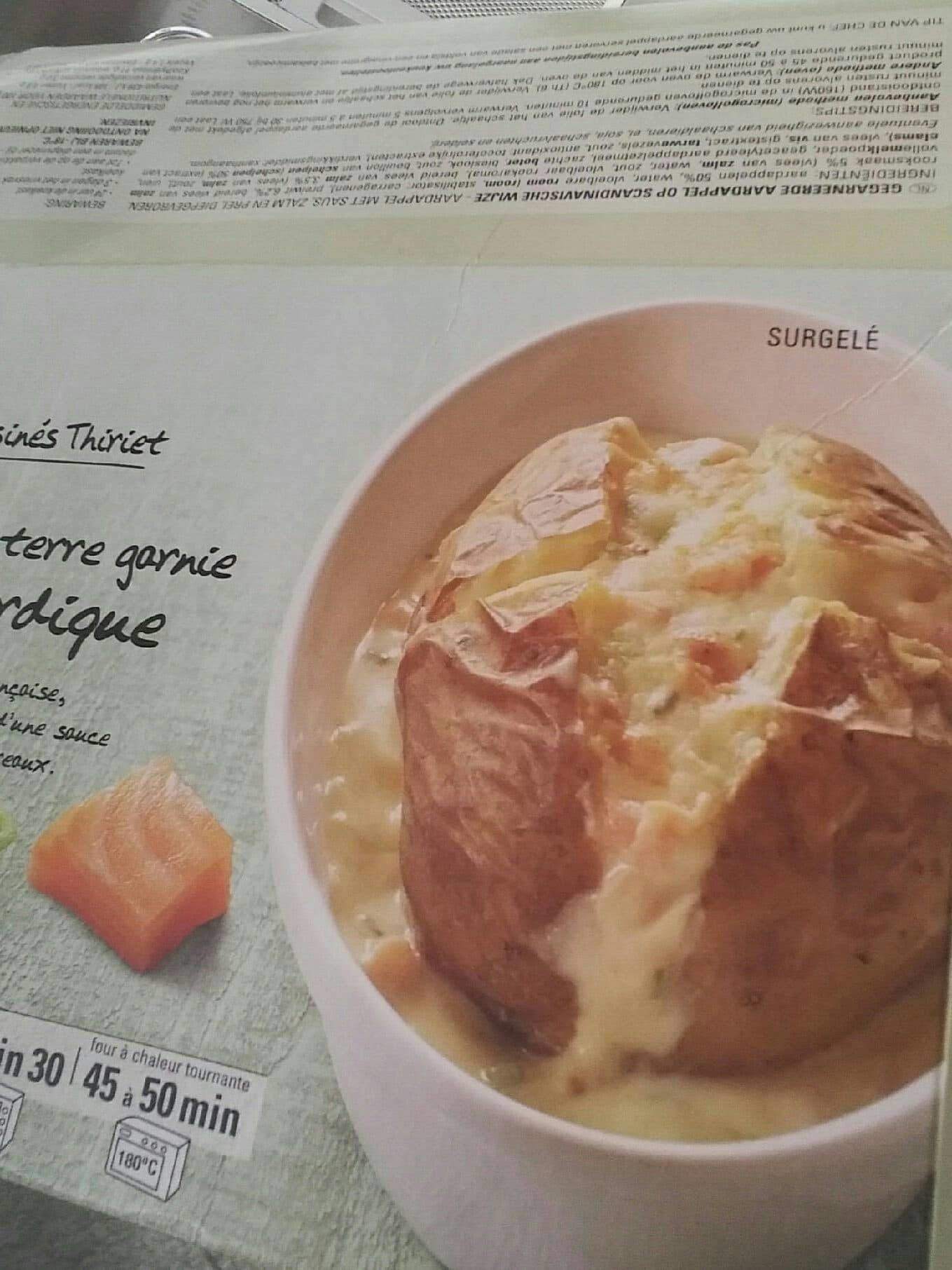 Thiriet Pomme de terre garnie façon nordique packshot