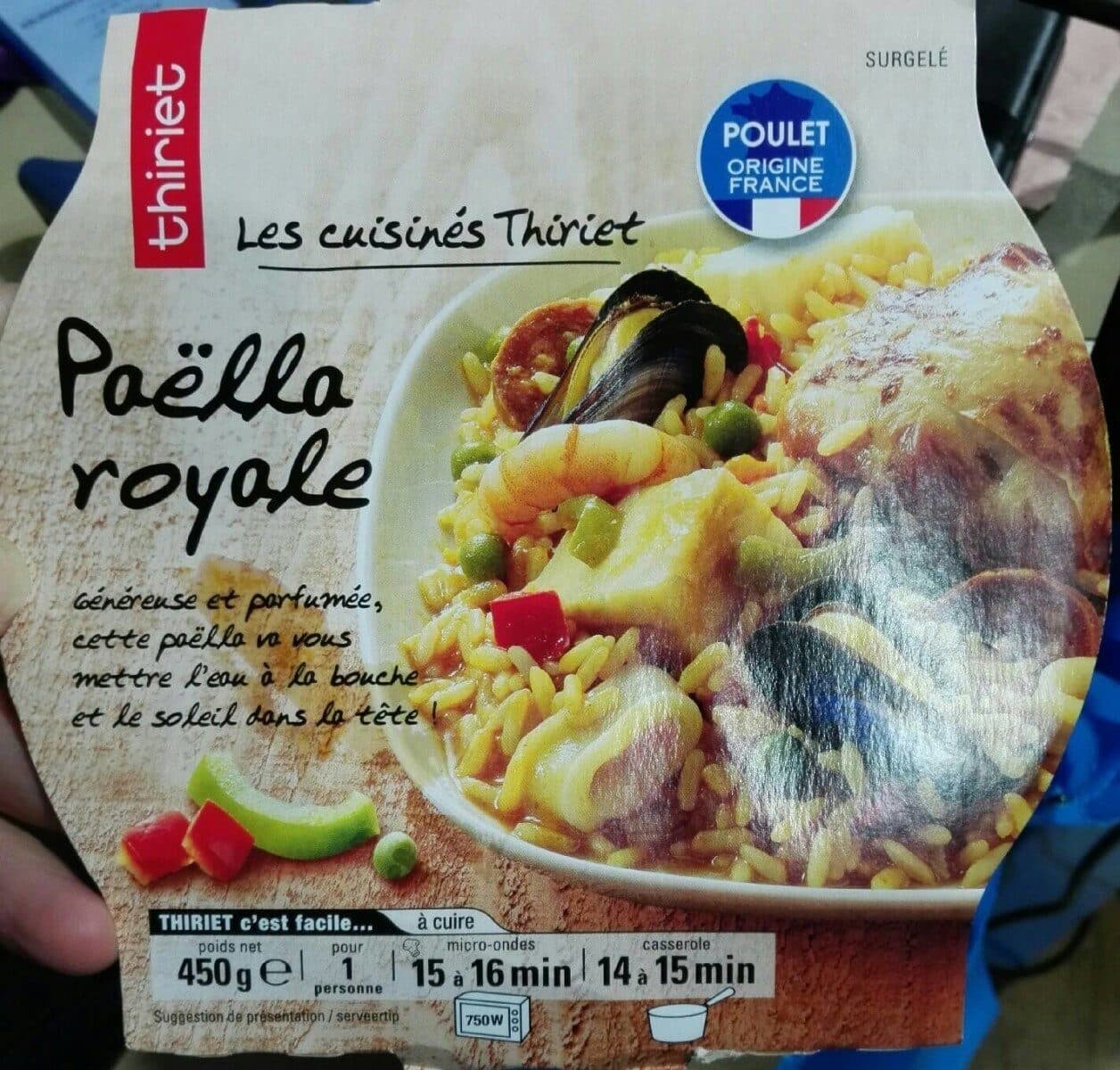 Thiriet Paella royale packshot