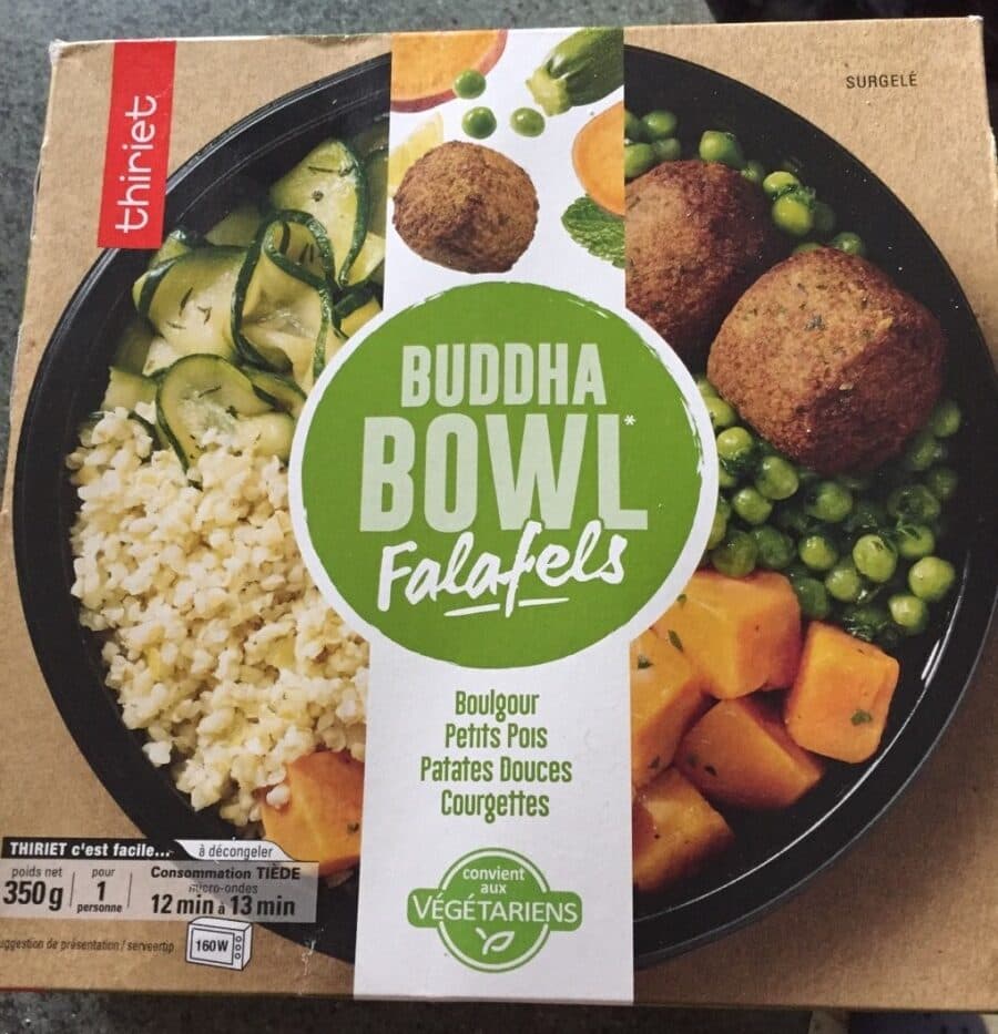 Thiriet Buddha bowl falafels packshot