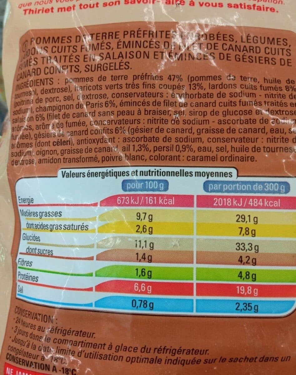 Thiriet Pdt a la périgourdine packshot