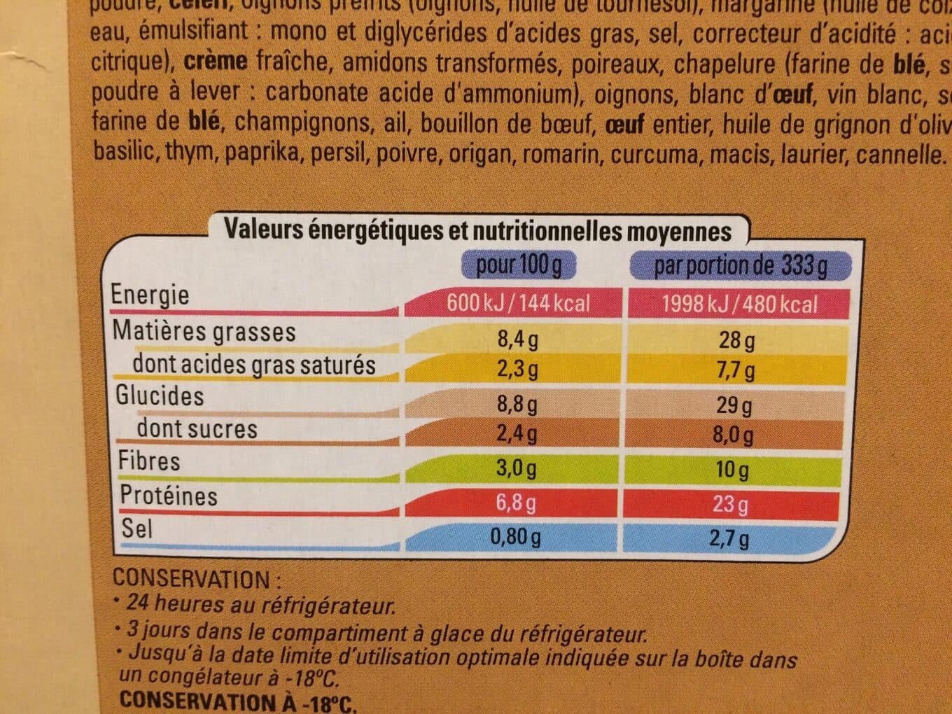 Thiriet CANNELLONI BOLOGNAISE VOF 1KG packshot
