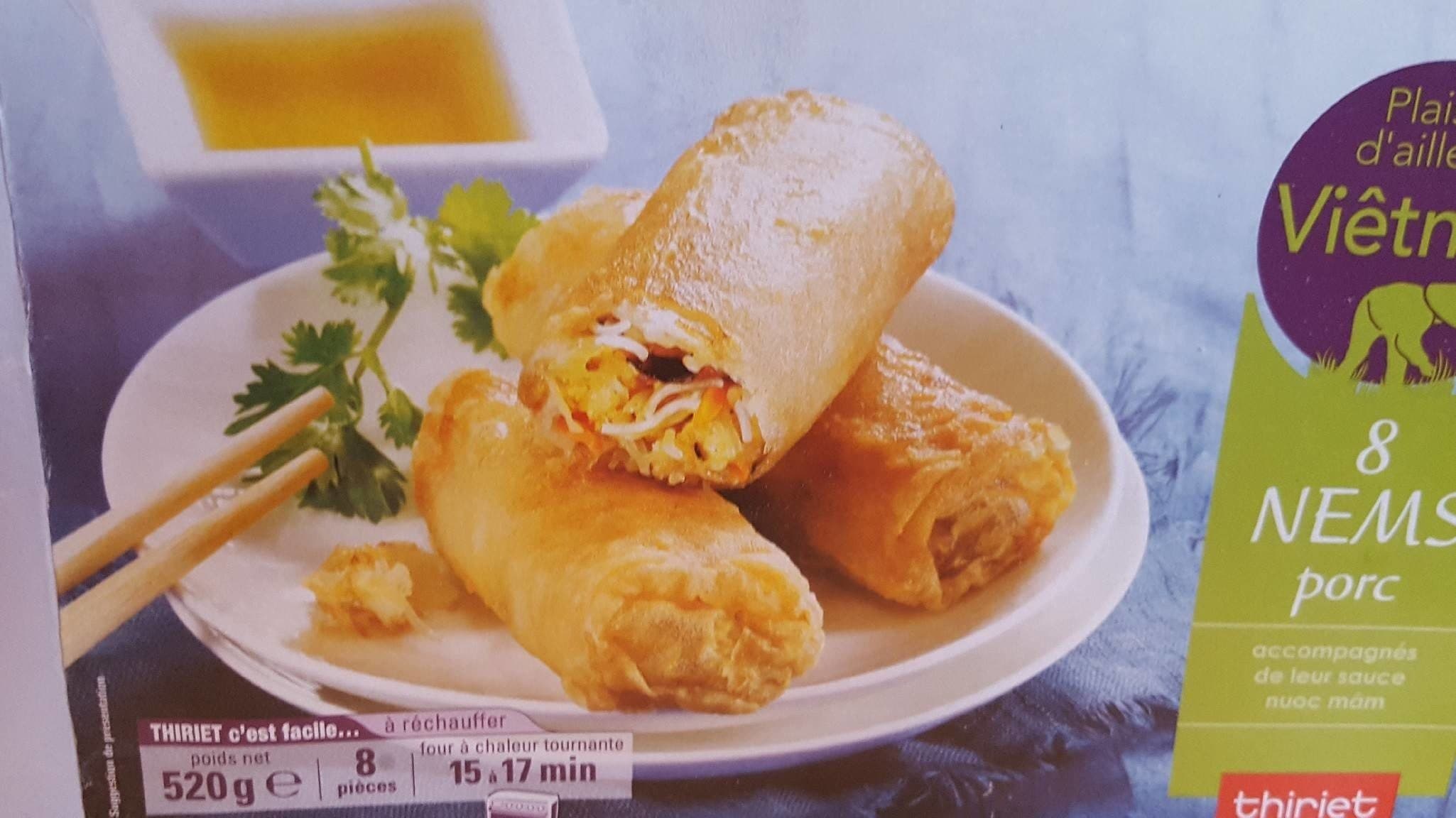 Thiriet Nems porc packshot