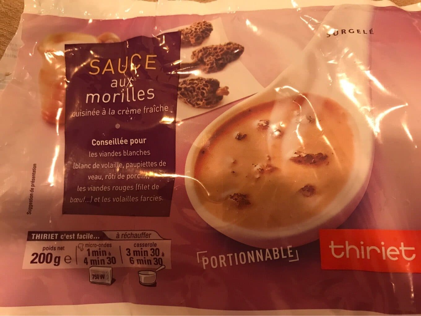 Thiriet Sauce aux morilles packshot