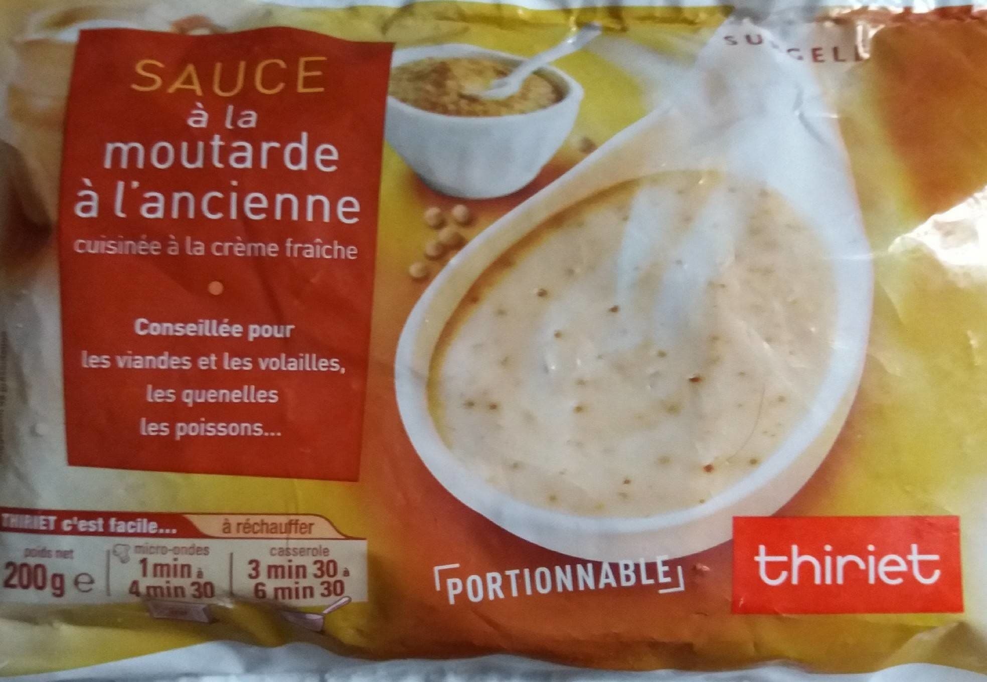 Thiriet Sauce à la moutarde ancienne packshot
