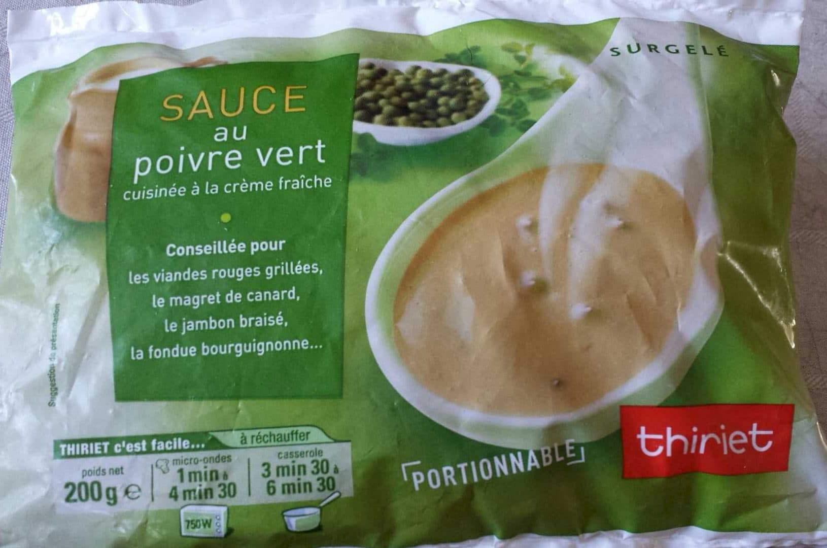 Thiriet Sauce au poivre vert packshot