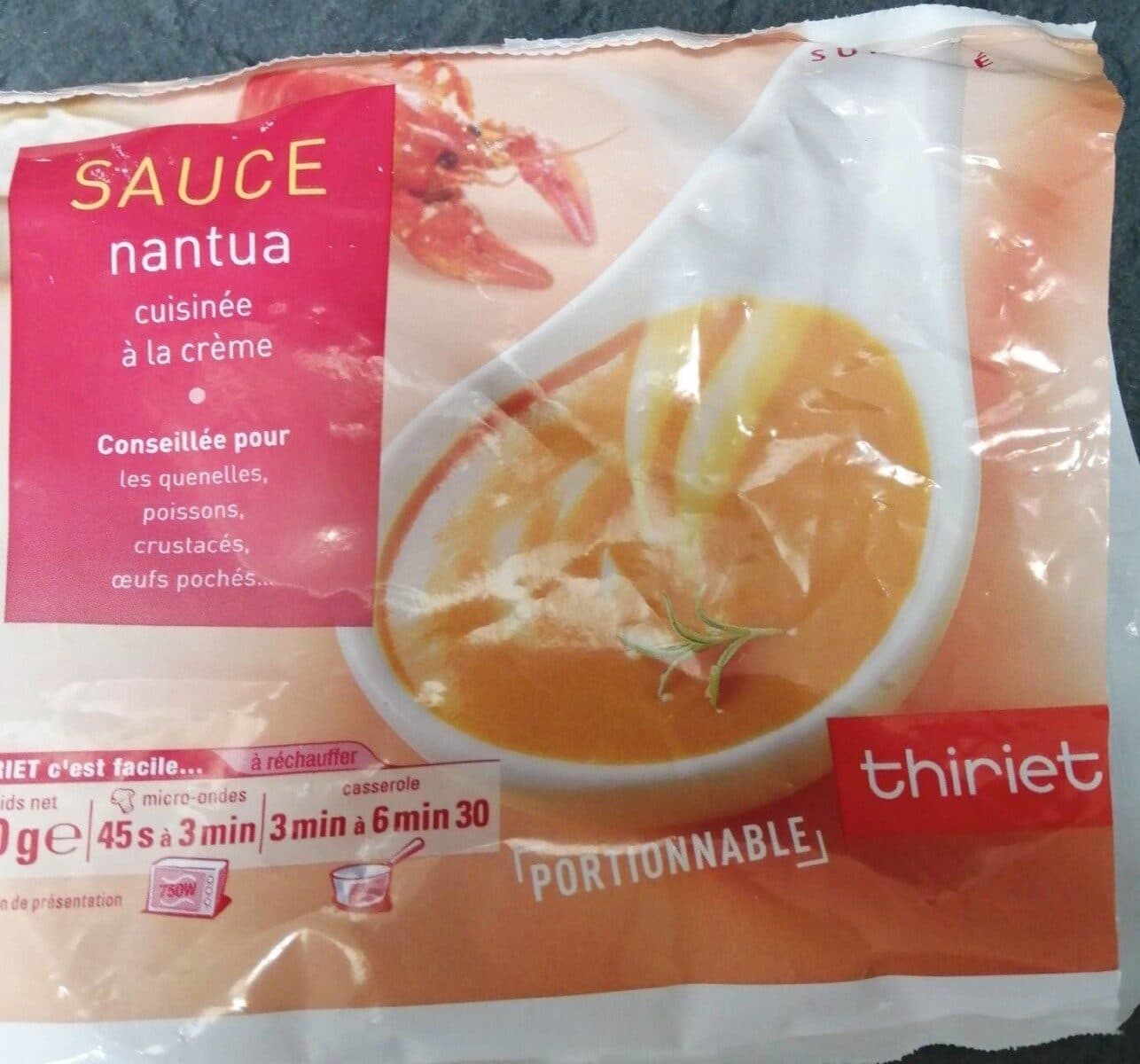 Thiriet Sauce nantua packshot