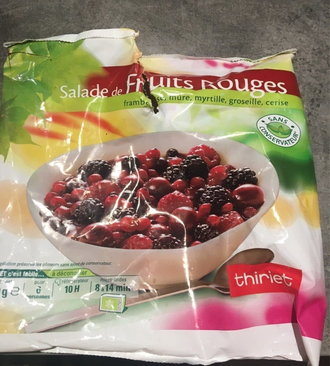 Thiriet salade de fruits rouges packshot