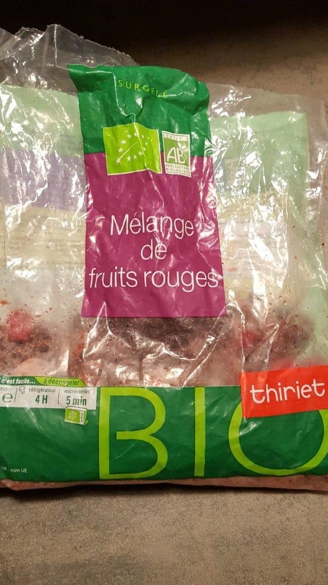 Thiriet Mélange de fruits rouges packshot