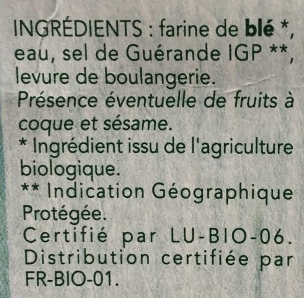 Thiriet 4 Petits pains bio packshot
