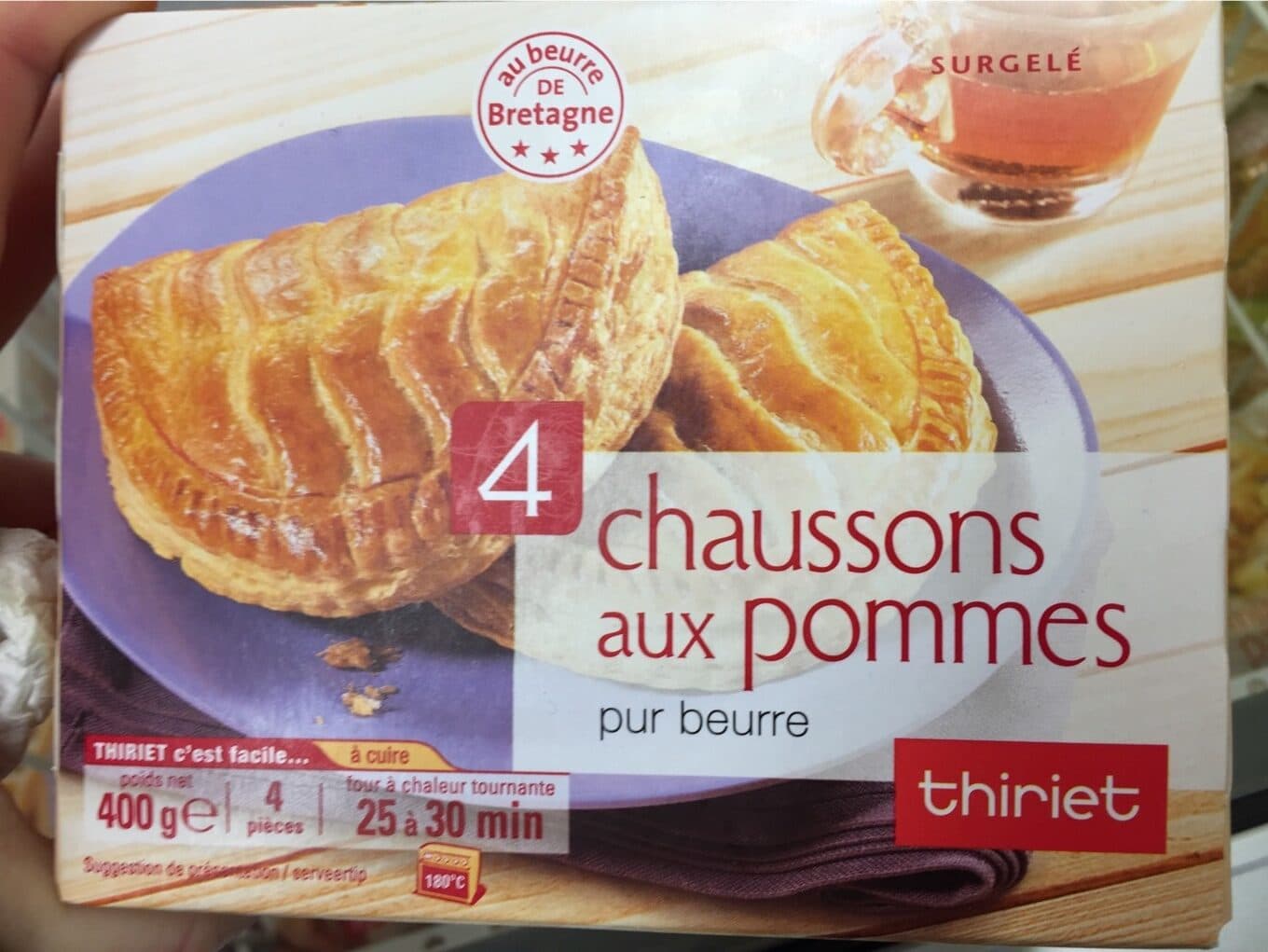 Thiriet Chaussons aux Pommes Pur Beurre packshot
